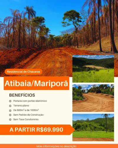 CONQUISTE SEU TERRENO COM CONDIÇÕES ESPECIAIS