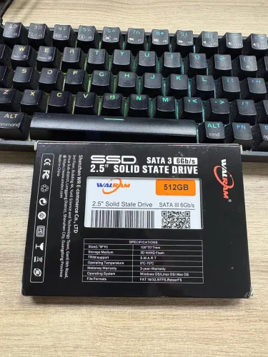 SSD 512GB SATA3 WALRAM NOVO