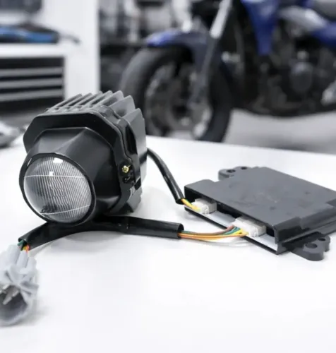Farol Projetor Yamaha Fz15 2025 Canhão Luz C/ Modulo Novo ORIGINAL