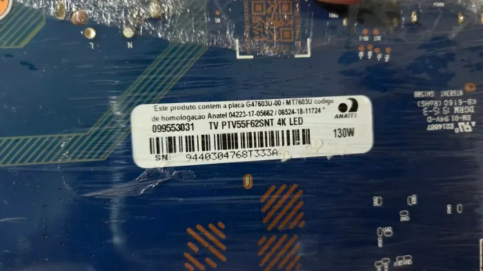 Placa Principal TV Philco PTV58F80SNS 4K - Seminova (JUC *447)
