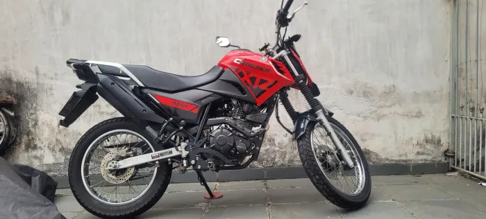 Moto Yamaha Crosser XTZ Vermelha 2024