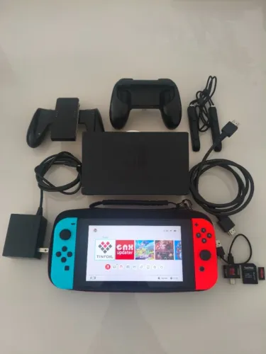 Nintendo Switch V1 D.&.$.ß.l.0.q.?.?.@.?.0 ESTADO DE ZERO!