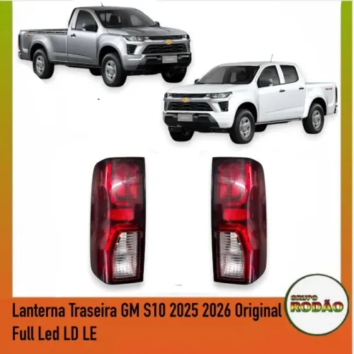 Lanterna Traseira GM S10 2025 2026 Original Full Led LD LE