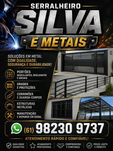 Estrutura. Metálica portão simples e vasculante
