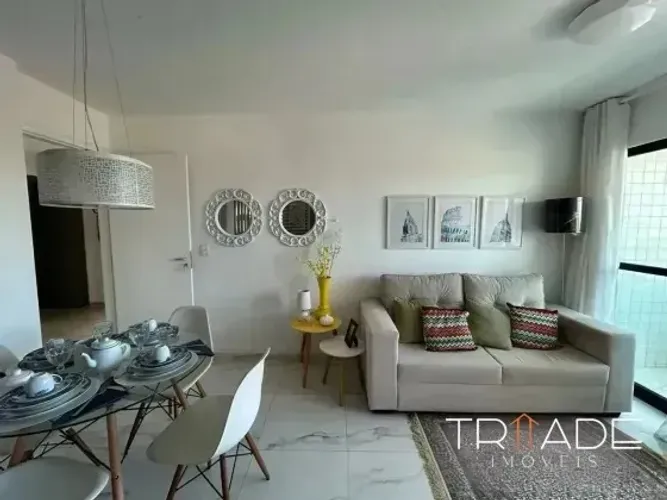 RO - Edf Adaucto José de Melo | Apartamento 2 quartos (1 suíte) | 48m² | Varanda
