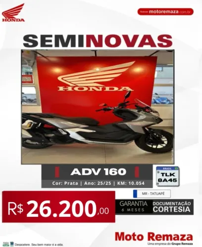 ADV 160 2025 ( TRANSF GRÁTIS )