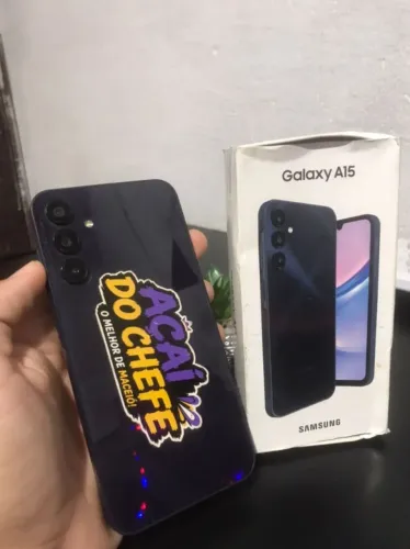 Samsung A15 128 gigas com caixa