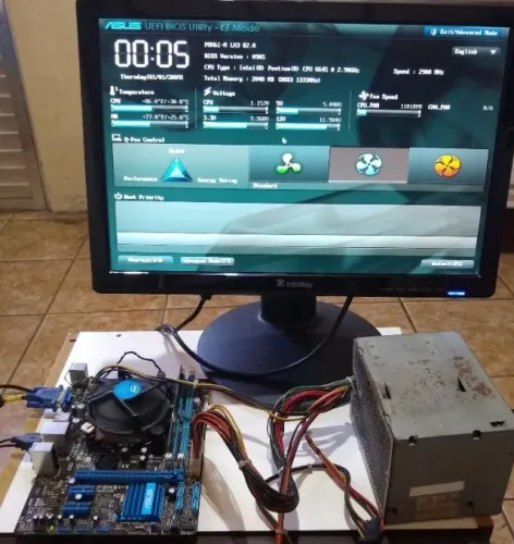 Kit Completo Placa-Mãe Processador e Memória - Ótimo Custo-Benefício