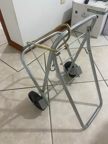 Carrinho dobrável para cadeira de praia
