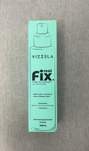 Fixador de maquiagem Vizzela Real fix 150ml