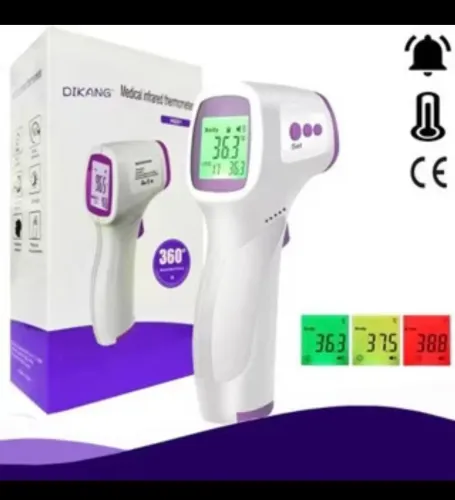 Termômetro Termometro Digital Infravermelho Medição Temperatura Corporal