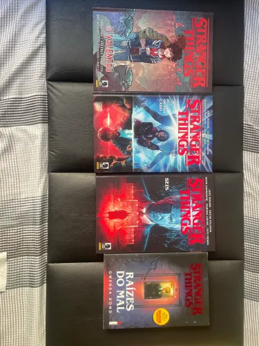 Coleção Stranger Things - Livros e HQs Oficiais (4 volumes)