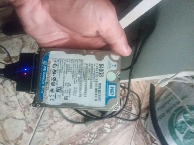Hd de 640gb ele tem alerta mas dá pra usar normalmente