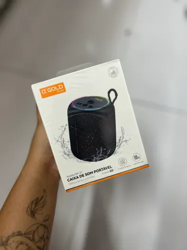 Caixa de direção Som Portátil AlphaGold PLUS 10W