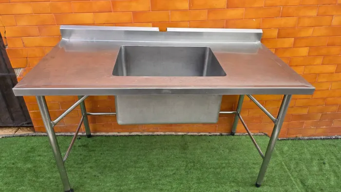 Pia industrial inox 304
