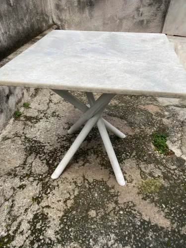 Mesa de Mármore Branca