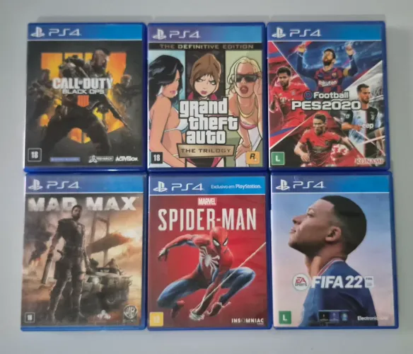 Lote de Jogos (PS4)