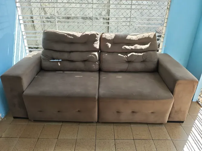 Sofá Retrátil 3 lugares