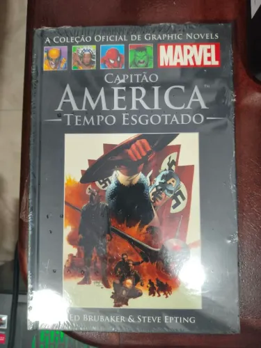 HQ Marvel Capitão América - Tempo Esgotado