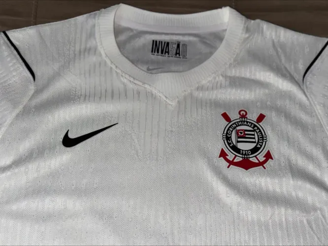 Camisa Corinthians modelo jogador Branca 26/27