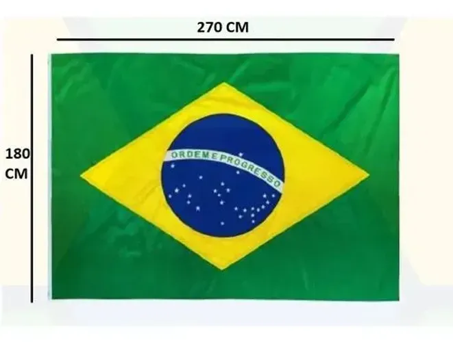 Bandeira do Brasil.