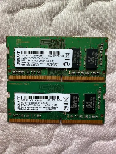 Vendo 2x4 gb ddr4 2666