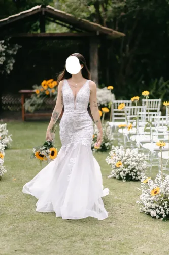 Vestido de Noiva Atelier Bárbara Melo - Modelo Linn