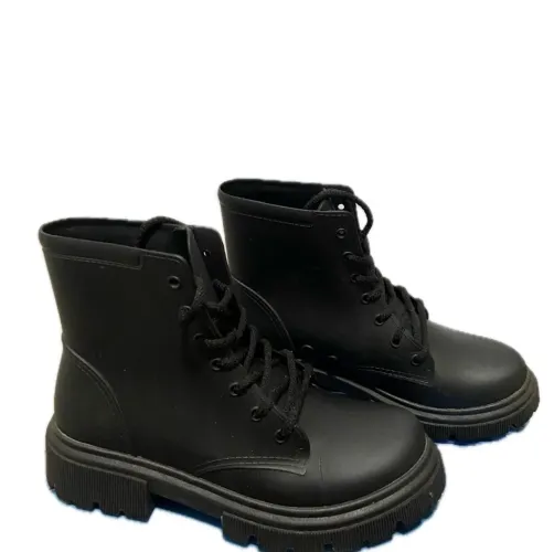 Coturno infantil preto novo