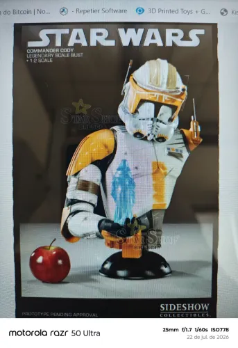 Sideshow Comandar Cody escala 1/2
