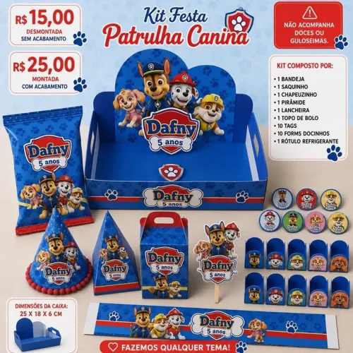 Kit Festa Personalizado