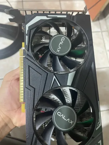 Placa de Vídeo Galax GTX 1630 4GB GDDR6 - 100% Funcional