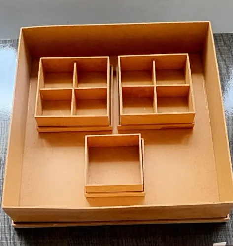 Caixas em MDF