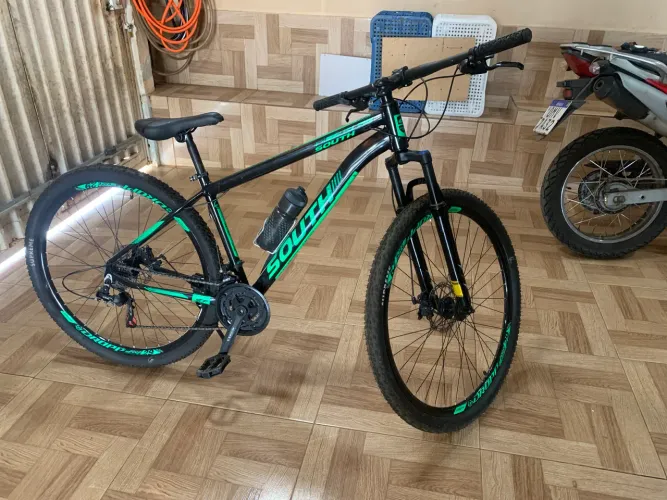 Bicicleta South 21 marchas quadro 17 rodas aro 29