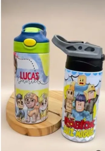 Garrafa térmica infantil personalizada! 