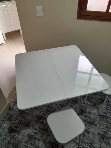 Mesa dobrável 72X72cm