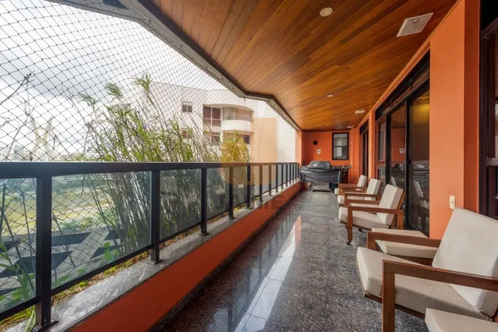 Apartamento 4 dorms 6 vagas na Avenida Barão de Monte Mor, Real Parque com varanda