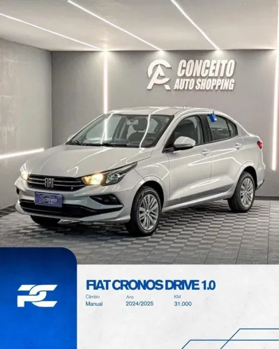 Fiat Cronos Drive 1.0 6V 2025