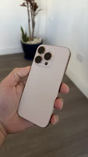 iPhone 16 Pro 128gb Desert impecável