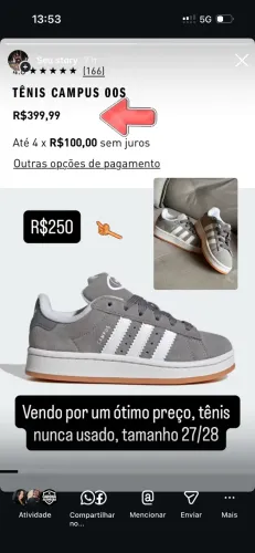 Tênis Adidas Infantil