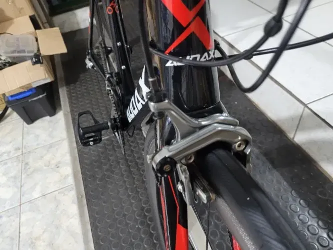 Audax carbono tamanho 51 sram force 22 carbono rodas cole carbono c40 lite bike seminova