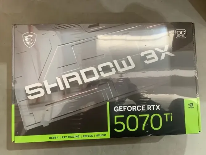 RTX 5070 TI 16gb MSI Shadow 3x - LACRADA