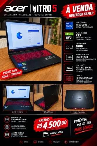 NOTEBOOK ACER NITRO 5