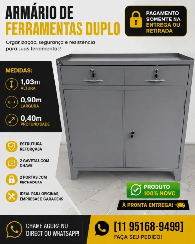 Armário para ferramentas 