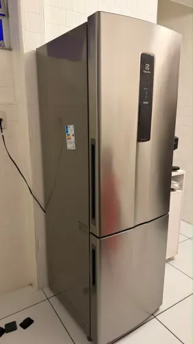 Refrigerador Electrolux DB44S FrostFree Inox 400L 127V