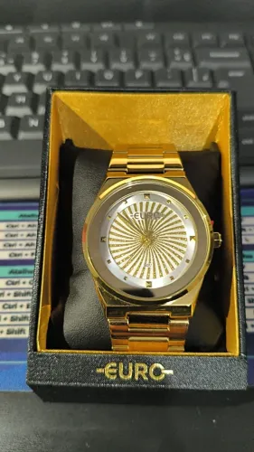 Relógio Feminino Euro Glitz