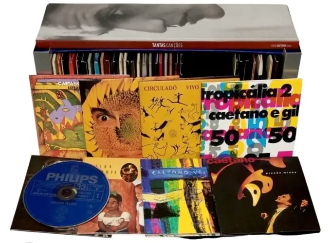BOX TODO CAETANO 40 cds