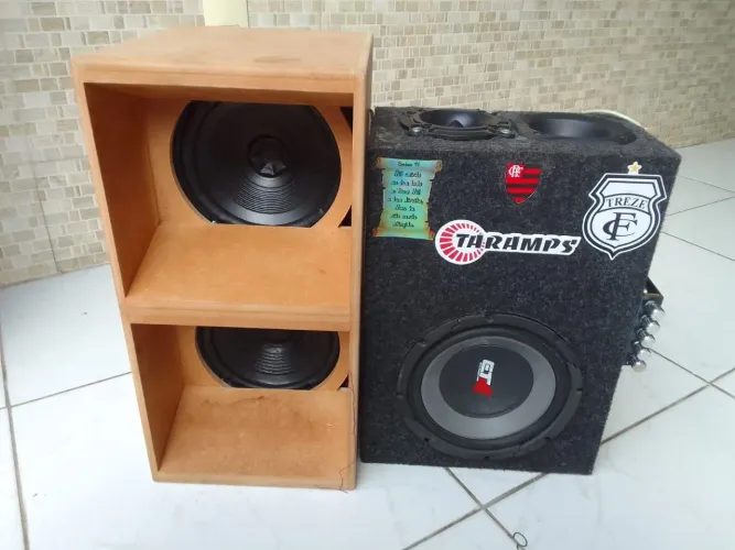 Caixa de som 5 vias amplificada