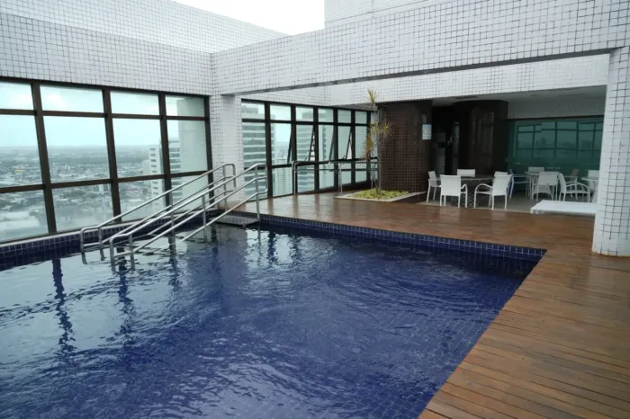 Flat para Alugar | Boa Viagem | 27m² | Mobiliado | Vista Mar | Moura Dubeux