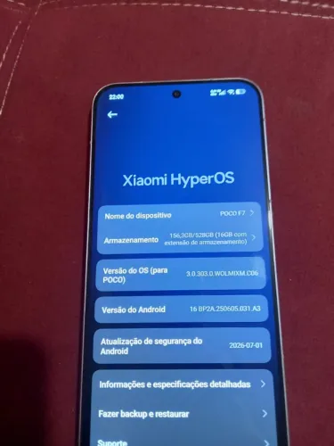 Celular poco F7 