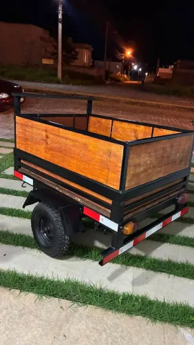Carrocinha pra moto ou carro